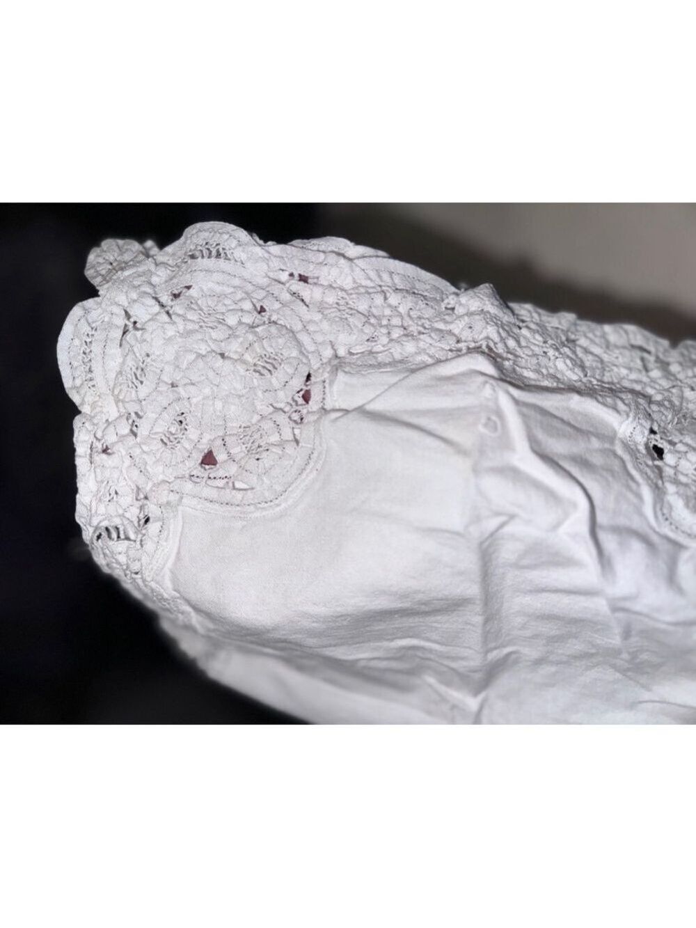 Vintage dollies, eight piece, different sizes, dainty pink old lace - Picture 7 of 13